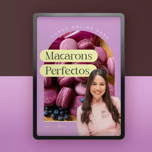 Imagen de portada para Curso online Macarons perfectos con Juliana Postres