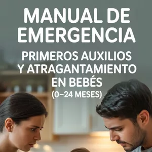 Imagen de portada para Ebook Manual de Emergencia: Primeros Auxilios y Atragantamiento en Bebés