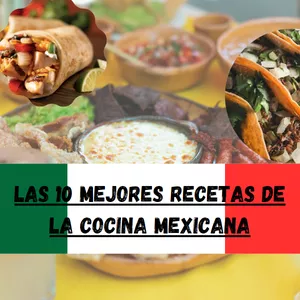 Imagen de portada para Ebook LAS 10 MEJORES RECETAS DE LA COCINA MEXICANA