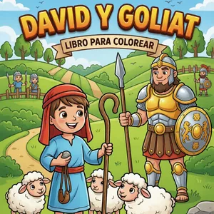 Imagen de portada para Ebook Ebook - DAVID Y GOLIAT ¡UNA HISTORIA DE VALENTÍA Y FE!