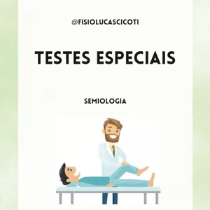 Imagem de capa para o Ebook Testes especiais/ortopédicos 