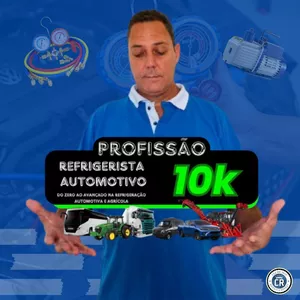 Imagem de capa para o Curso online Profissão Refrigerista Automotivo 10K
