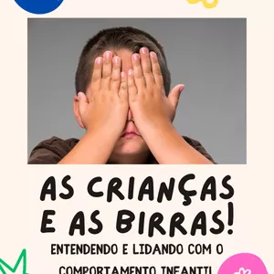 Imagem de capa para o Ebook AS CRIANÇAS E AS BIRRAS!