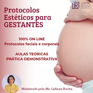 Imagem de capa para o Curso online GESTANTE E PUÉRPERA: Protocolos estéticos aplicáveis