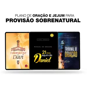 Imagem de capa para o Ebook Plano de Oração e Jejum para Provisão Sobrenatural