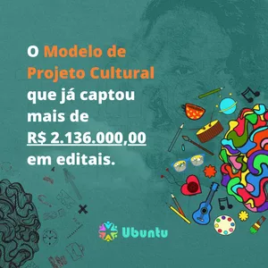Imagem do curso Modelo de Projeto Cultural Pronto Comentado (vídeo-aulas)