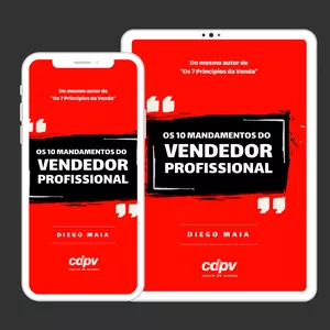 Imagem de capa para o Ebook Os 10 Mandamentos do Vendedor Profissional