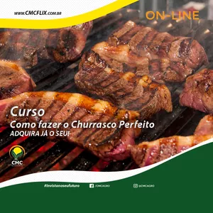 Imagem de capa para o Curso online Churrasco Perfeito 