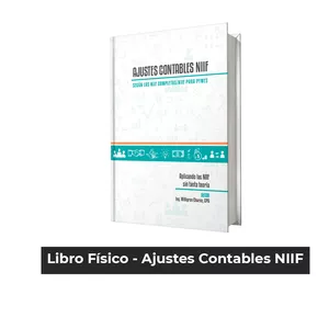 Imagen de portada para Curso online Libro Físico: Ajustes Contables NIIF