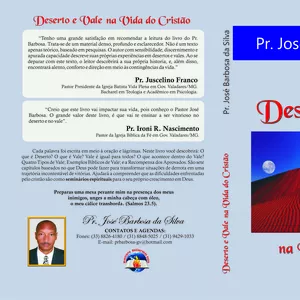 Imagem de capa para o Ebook LIVRO: Deserto e Vale na Vida do Cristão