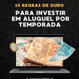 Imagem de capa para o Curso online 10 REGRAS DE OURO para lucrar com aluguel por temporada com segurança e confiança