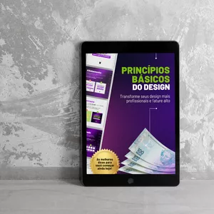 Imagem de capa para o Ebook Ebook - Princípios Básicos do Design