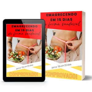 Imagem de capa para o Ebook Emagrecendo em 15 dias