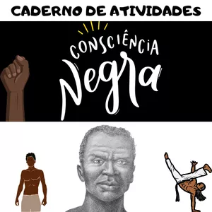 Imagem de capa para o Ebook CADERNO DE ATIVIDADES - CONSCIÊNCIA NEGRA