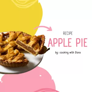 Cover image for Ebook 🍎 Homemade Apple Pie Classic, easy, and delicious recipe