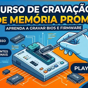 Imagem do curso GRAVAÇÃO DE MEMÓRIA EPROM