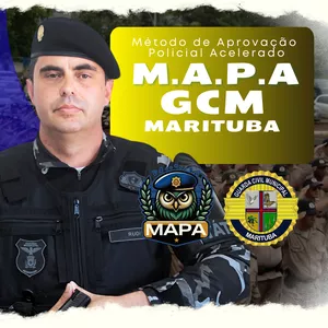 Imagem de capa para o Curso online MAPA GCM-MARITUBA: Método de Aprovação Policial Acelerado na Guarda Municipal de Marituba