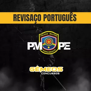 Imagem de capa para o Ebook Revisaço Português- PMPE