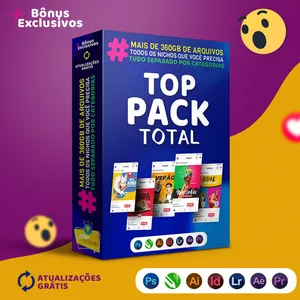 Imagem de capa para o Curso online TOP PACK TOTAL (+ de360GB DE ARQUIVOS)