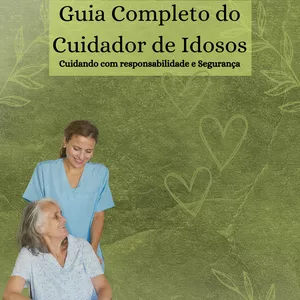 Imagem de capa para o Ebook Guia completo do cuidador de idoso