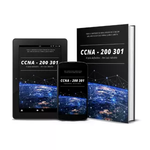 Imagem de capa para o Ebook Livro digital CCNA - 200 301