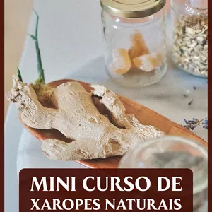 Imagem de capa para o Curso online CURSO DE XAROPES NATURAIS