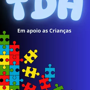 Imagem de capa para o Ebook TDH na Infancia 
