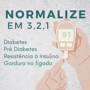 Imagem do curso Normalize em 321 — Controle sua glicemia de forma simples, prática e definitiva