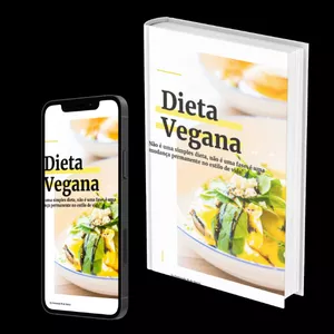 Imagem de capa para o Ebook DIETA VEGANA