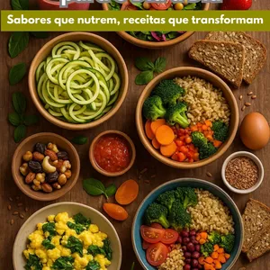 Imagem de capa para o Ebook 100 Receitas Saudáveis para o Dia a Dia
