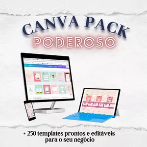 Curso CANVA PACK PODEROSO