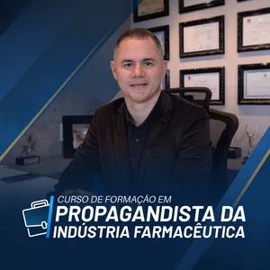 Imagem de capa para o Curso online CURSO DE FORMAÇÃO EM PROPAGANDISTA DA INDÚSTRIA FARMACÊUTICA