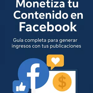 Imagen de portada para Ebook Monetiza tu contenido en Facebook