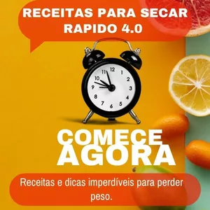 Imagem de capa para o Ebook Receitas para secar rapido 4.0