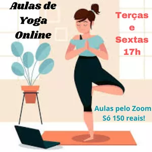 Imagem de capa para o Serviço online Aulas de Yoga Flow Online