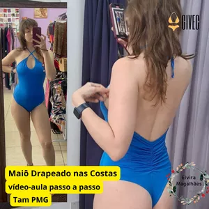 Imagem de capa para o Curso online Molde Maiô Drapeado nas Costas (fio dental)