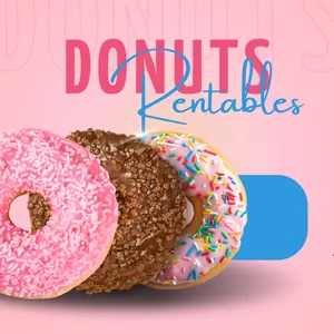 Imagem de capa para o Ebook Donuts Rentables