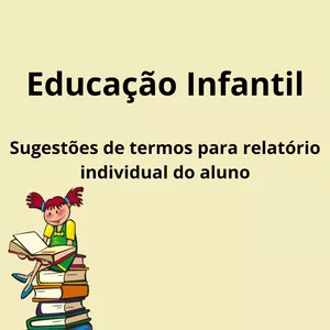 Imagem de capa para o Curso online SUGESTÕES DE TERMOS PARA RELATÓRIO INDIVIDUAL DO ALUNO