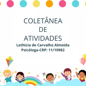 Imagem de capa para o Ebook Coletânea de atividades