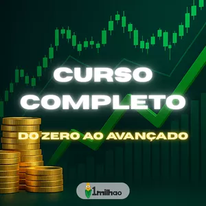 Imagem de capa para o Curso online Curso Bolsa de Valores do Zero ao Avançado (Canal 1milhao YouTube)