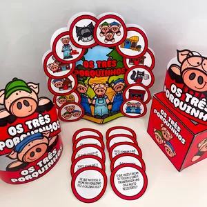 Imagem de capa para o Ebook Kit os 3 porquinhos 