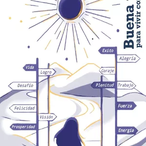 Imagen de portada para Ebook Buena Vibra para Vivir con Valentía