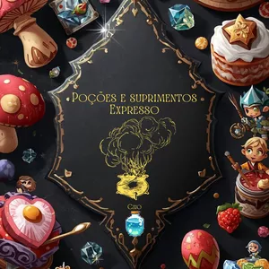 Imagem de capa para o Ebook Poções e Suprimentos Express