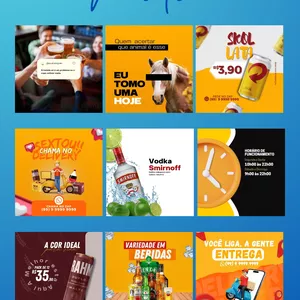 Imagem de capa para o Ebook Pack de post para Adegas/Distribuidora de Bebidas