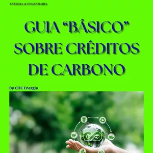 Imagem de capa para o Ebook GUIA SOBRE CRÉDITOS DE CARBONO