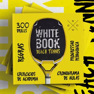 Imagem de capa para o Curso online WhiteBook do Beach Tennis - Mais de 300 Drills 