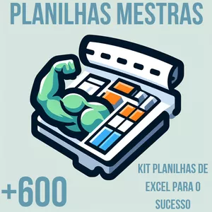Imagem de Planilhas Mestras: Kit Planilhas de Excel para o Sucesso criado por Natan Bueno na hotmart