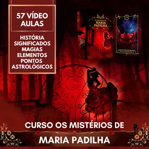 Imagem de capa para o Curso online Os Mistérios do Baralho de Maria Padilha