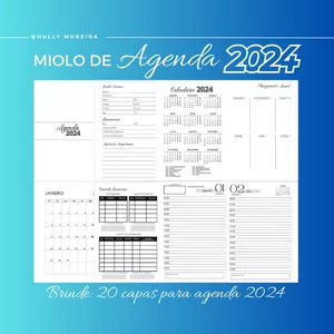 Imagem de capa para o Ebook Arquivos Miolo de Agenda 2024