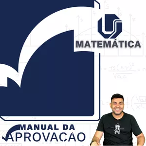 Imagem de capa para o Curso online MANUAL DA APROVAÇÃO - MATEMÁTICA PARA UFU